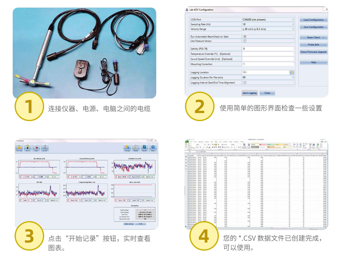 FlowTracker-2-实验室声学多普勒测速仪操作步骤